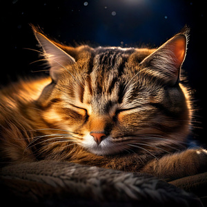 Peaceful Meows Night Music