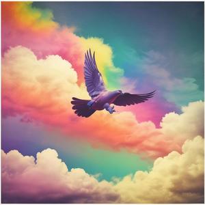 The Pigeon and the Rainbow by @elenghart