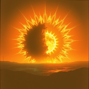 The sun and the moon