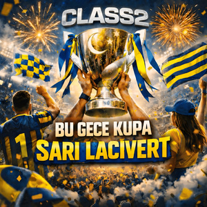 Bu Gece Kupa Sarı Lacivert