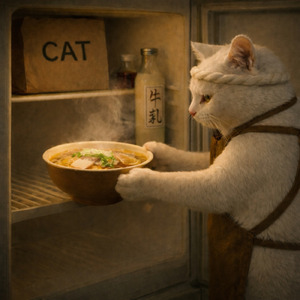 猫がラーメン作って何が悪い