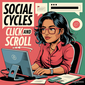 Social Cycles Click and Scroll