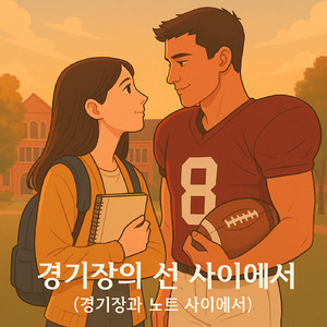 제목: 경기장의 선 사이에서 (경기장과 노트 사이에서