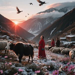 我站在山谷里歌唱