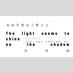 光似乎照在了影子上