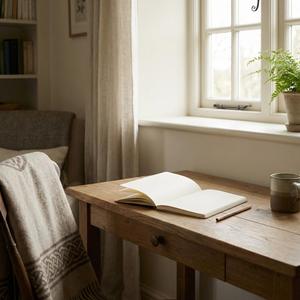 A Quiet Desk for Clear Focus