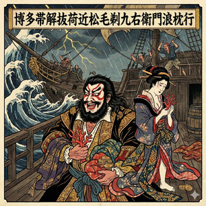 博多帯解抜荷近松毛剃九右衛門浪枕行