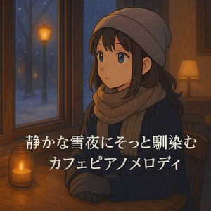 可愛い猫と寄り添う夜のメロディ