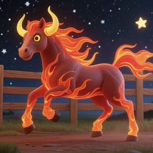 老板闭养的热烈的马