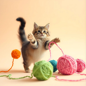 猫じゃらしダンス