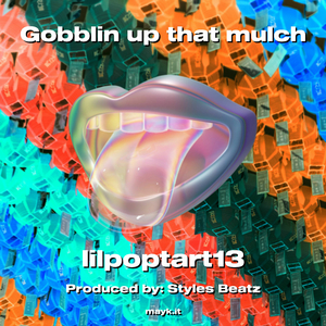 Gobblin up that mulch