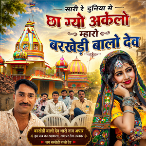 Sari Re Duniya Me Chaa Gyo Akelo Mharo Barkhedi Walo Dev
