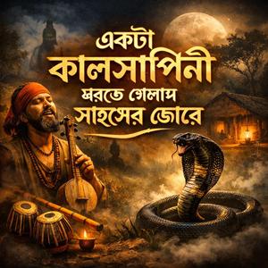 একটা কালসাপিনী ধরতে গেলাম সাহসের জোরে