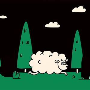 黒い森のひつじ