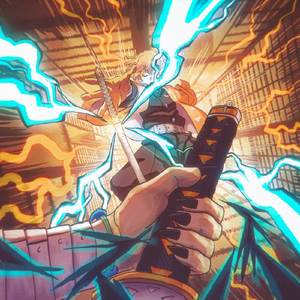 Raios e Trovôes (Zenitsu vs Kaigaku)