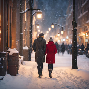Snowy Streets and Warm Hearts