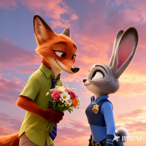 狐狸尼克甜宠兔子警官朱迪