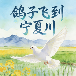 鸽子飞到宁夏川 (快乐阳光)