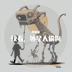 快看，外星人偷狗