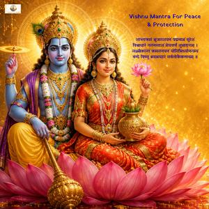 Shantakaram Bhujagashayanam | Vishnu Mantra For Peace & Protection | शान्ताकारं भुजगशयनं