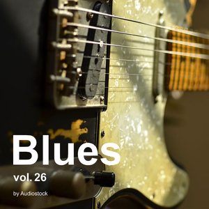 Dry blue guitar
