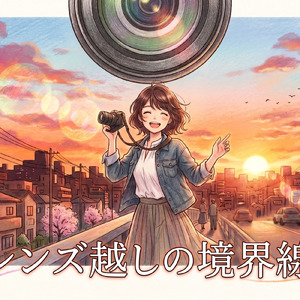 レンズ越しの境界線