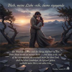 Bleib, meine Liebe -რჩი, ჩემო სიყვარულო