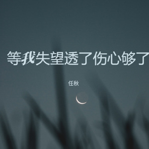 等我失望透了伤心够了