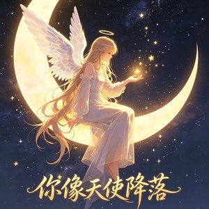 你像天使降落