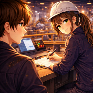 仕事してる俺、ちゃんと映ってるか？2