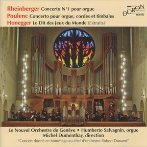 Concerto en Sol Mineur pour orgue, orchestre à cordes et timbales: Andante con variazioni