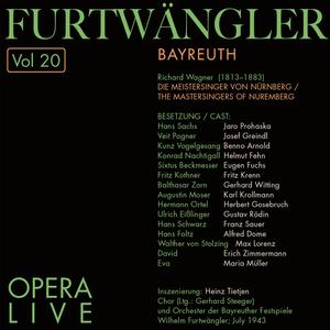 The Mastersingers of Nuremberg. Erster Aufzug: Verzeiht, vielleicht schon ginget ihr zu weit