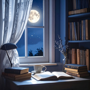 夜更けの足あと