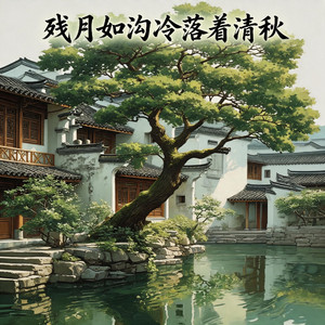 残月如钩冷落着清秋