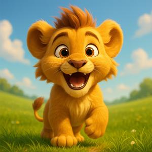 Bir Küçücük Aslancık Varmış
