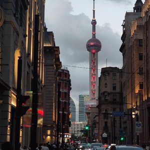 午夜漫步外滩