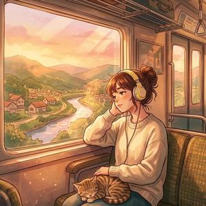 Distant Summer Glow Lo-Fi Chill for Focus & Relaxation