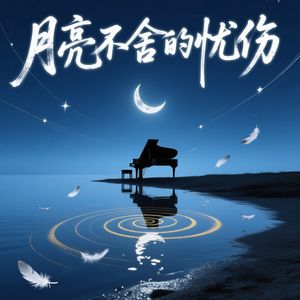 月亮不舍的忧伤