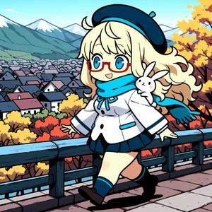 雪が積もった！