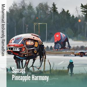 Sunset Pineapple Harmony