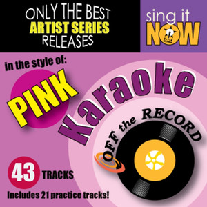 Glitter In The Air (In the style of Pink) [Karaoke Version with Lead Vocal]