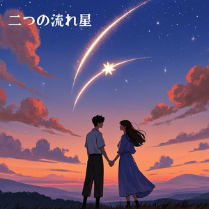 二つの流れ星
