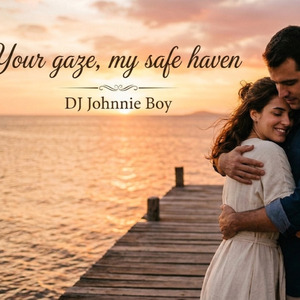 Your gaze, my safe haven.