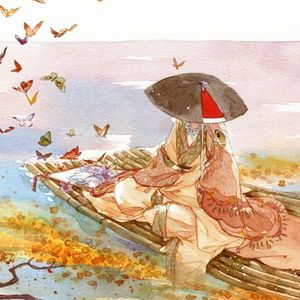 随缘地抛下便逃走