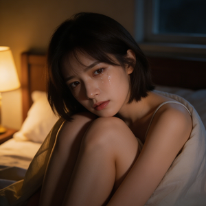 晚安过后 你在睡觉 我在想你