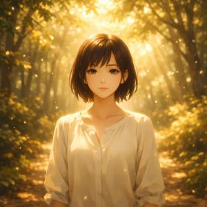 木漏れ日の朝 (Morning Komorebi)