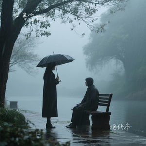 烟雨长亭