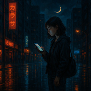 現代語訳 百人一首 57 紫式部 「夜半の月」 (現代語訳バージョン)