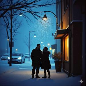 하얀 눈이 내려와