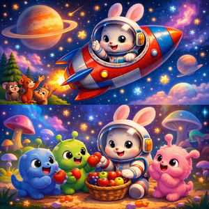 Космический зайчик